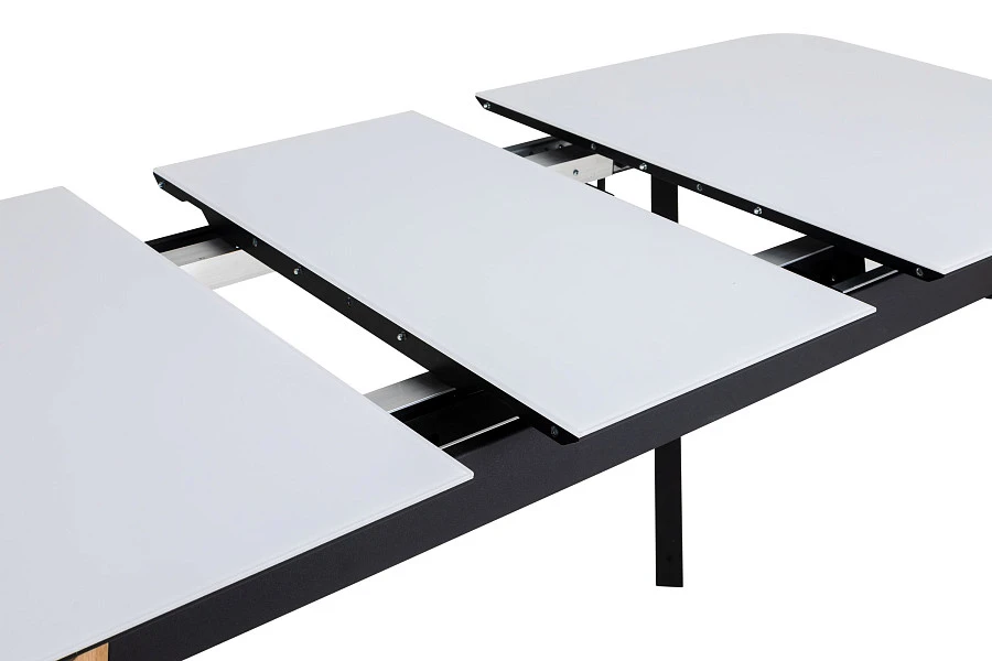 Стол раскл. Combi Glass 140-180 Automatic Natur/Light matte glass - фото 6