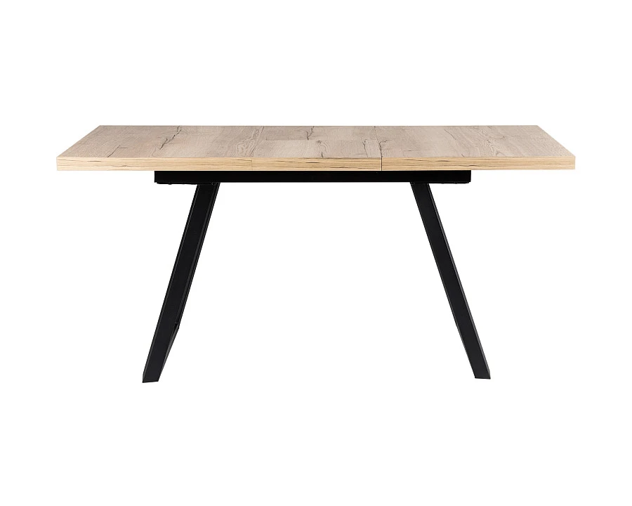 Стол Пеле раздвиж. 120-160 Галифакс Натур/Бабочка - фото 2