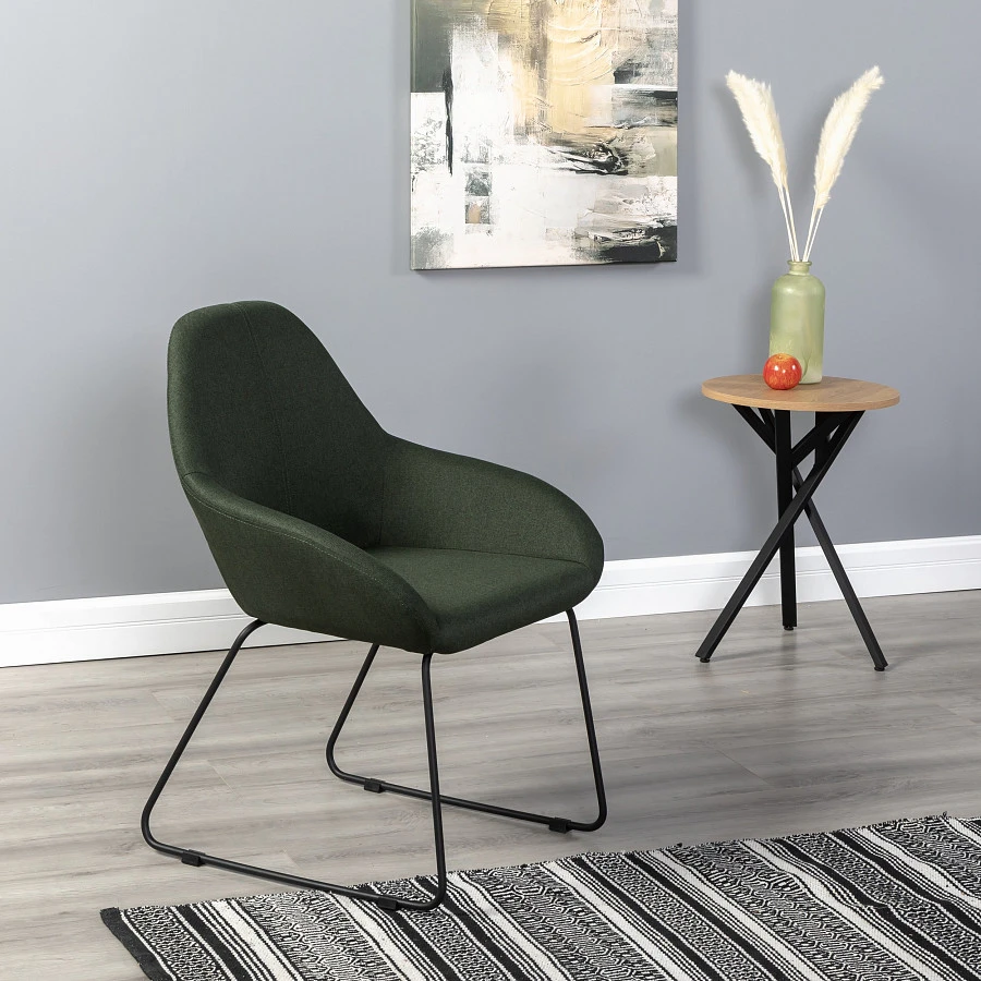 Кресло Kent тёмно-зеленый/Линк - фото 13