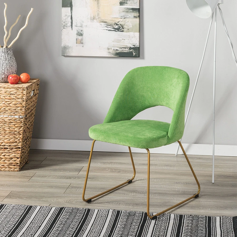 Кресло Lars Green/Линк золото - фото 6