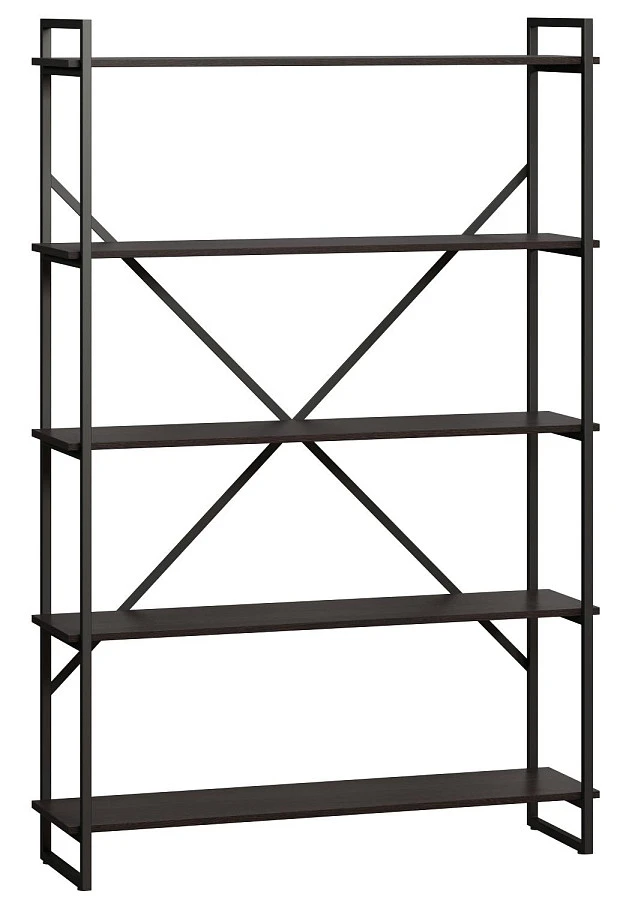 Стеллаж Мальборк 120 венге лофт