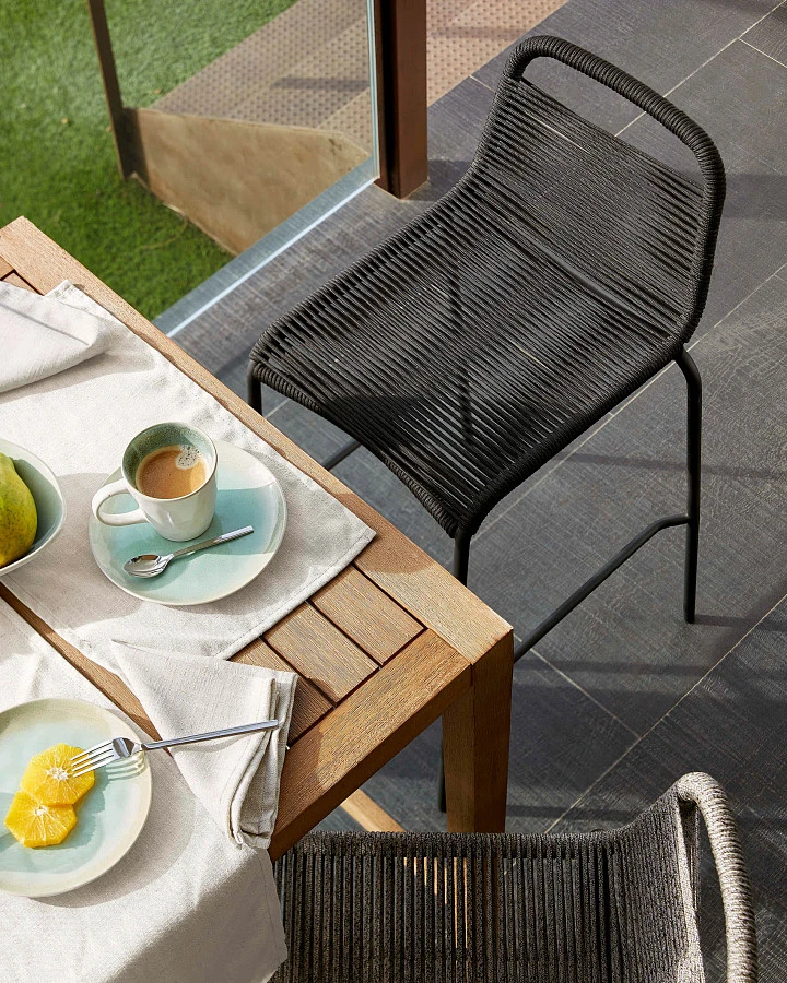 Барный стул Glenville 74 см черный - фото 3