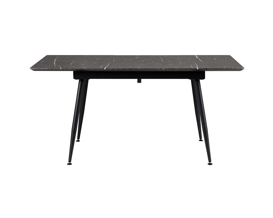 Стол Месси раздвиж. 120-160 Темный мрамор/Бабочка - фото 4