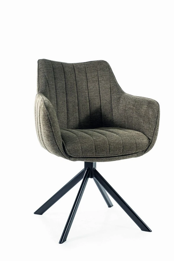 Стул кухонный SIGNAL AZALIA Brego 77 (оливковый/черный)