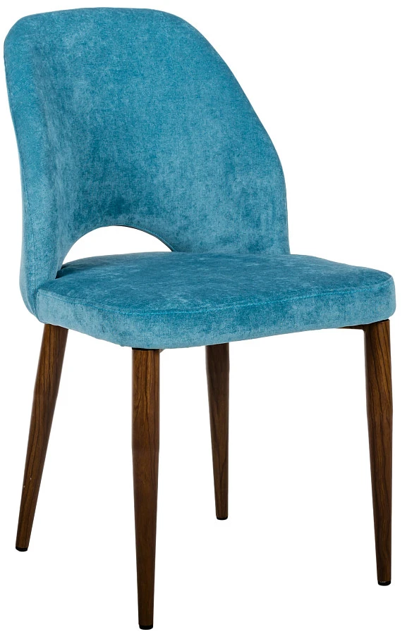 Стул Ledger Блю/ТОрех