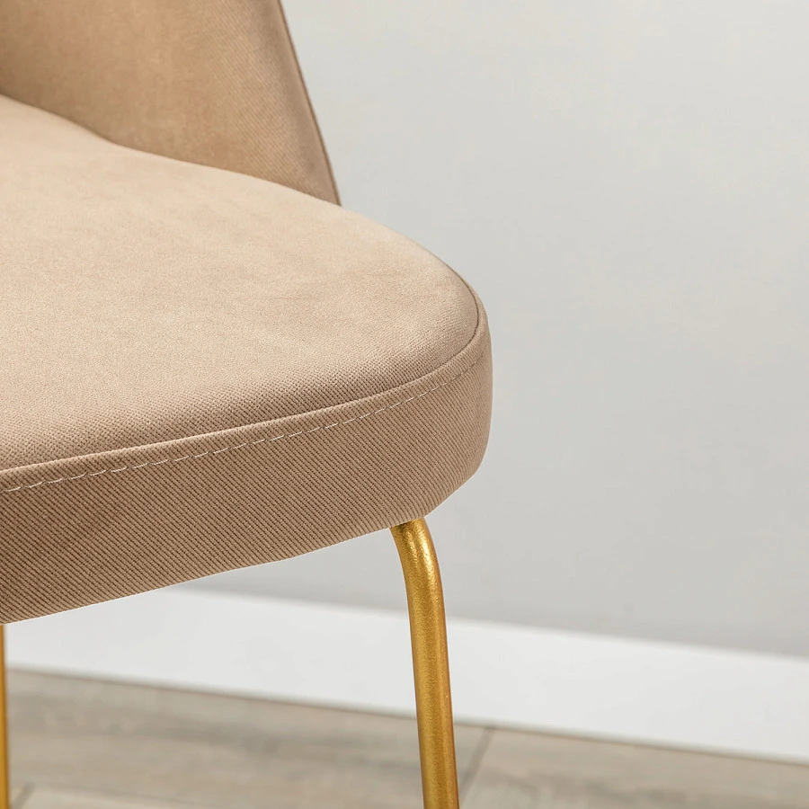 Кресло Бар. Lars Diag beige/Линк золото - фото 10
