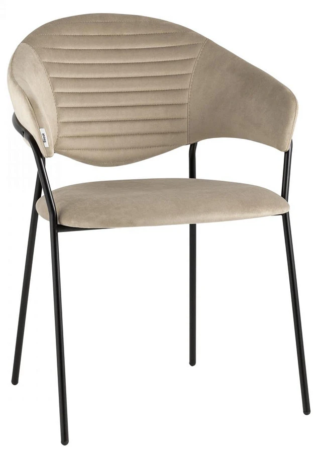 Стул Алексис велюр капучино