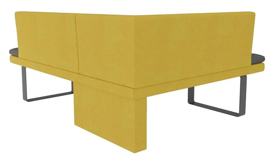 Диван кухон. Magiс 140-178 L sunny/graphite - фото 3