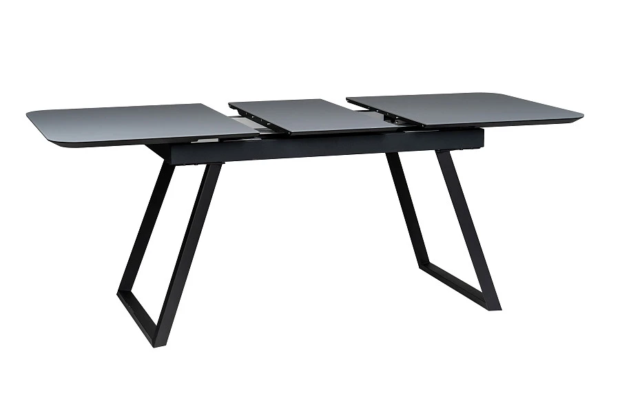 Стол Пеле 140-180 Automatic Dark matte glass - фото 7