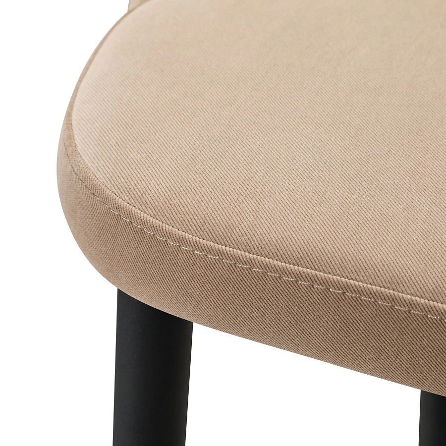 Кресло Бар.Lars Diag beige/черный - фото 4