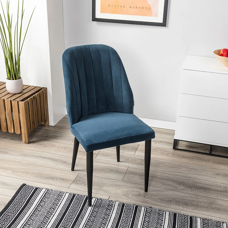 Стул Alen Diag blue/черный - фото 9