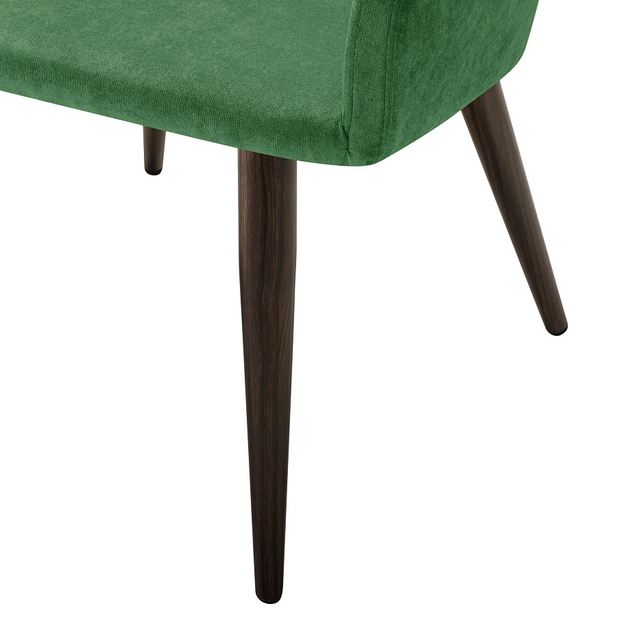 Кресло Oscar зеленый/т.орех - фото 7