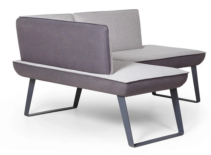 Диван кухон. Cosmo 120-158 L silver - фото 2