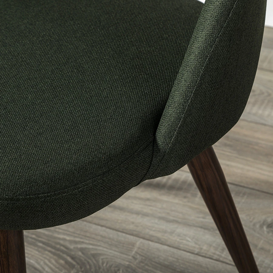 Стул Lars темно-зеленый/т.орех - фото 14