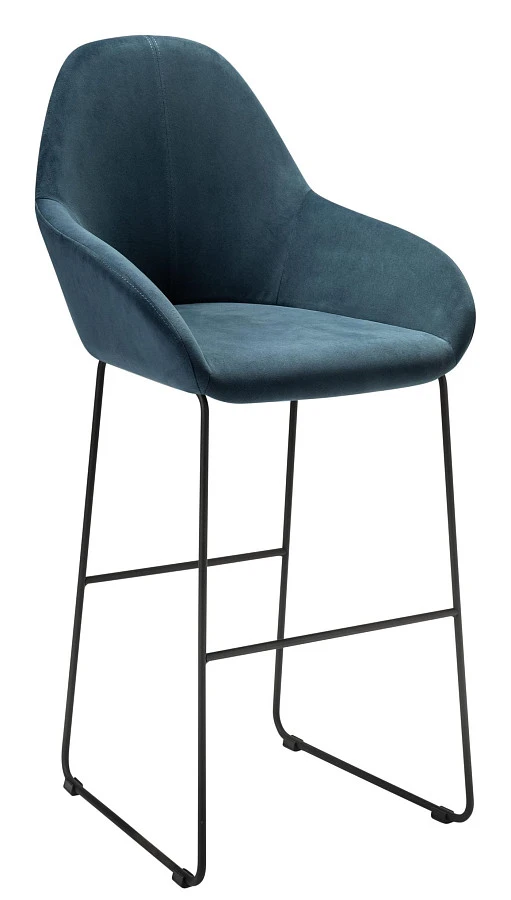 Кресло Бар. Kent Diag blue/Линк