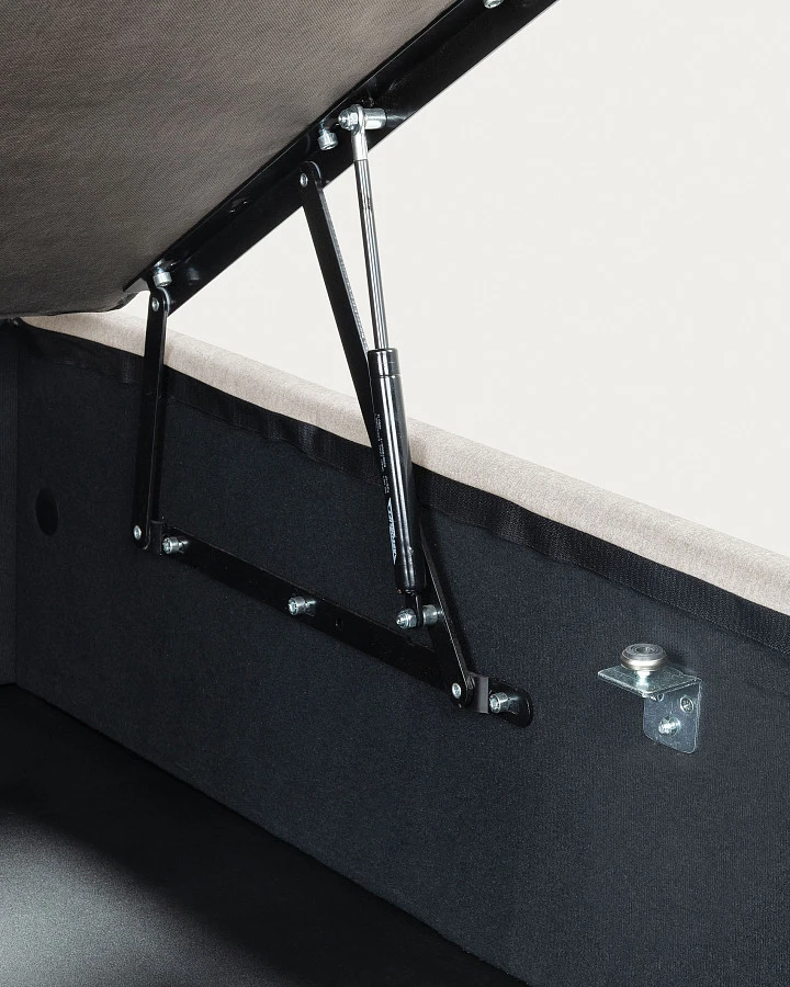 Кровать Matters c ящиком для хранения 90x190 бежевая - фото 8