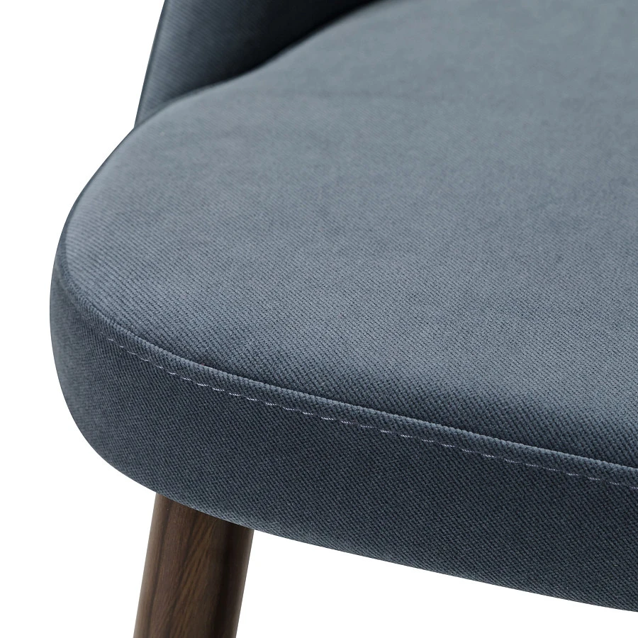 Стул Lars Diag grey/т.орех - фото 6