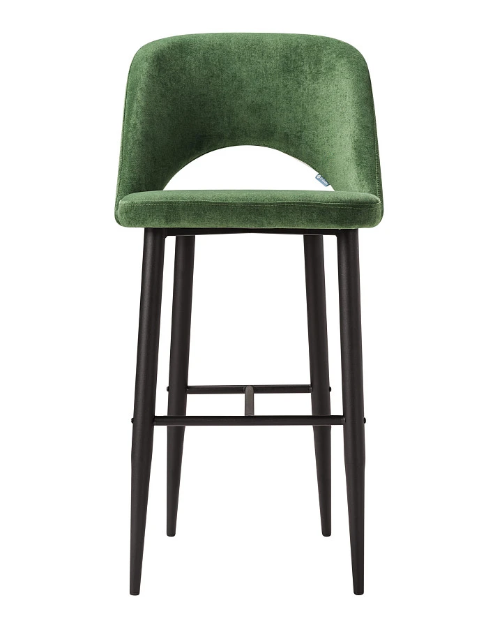 Кресло Бар.Lars зелёный/черный - фото 2