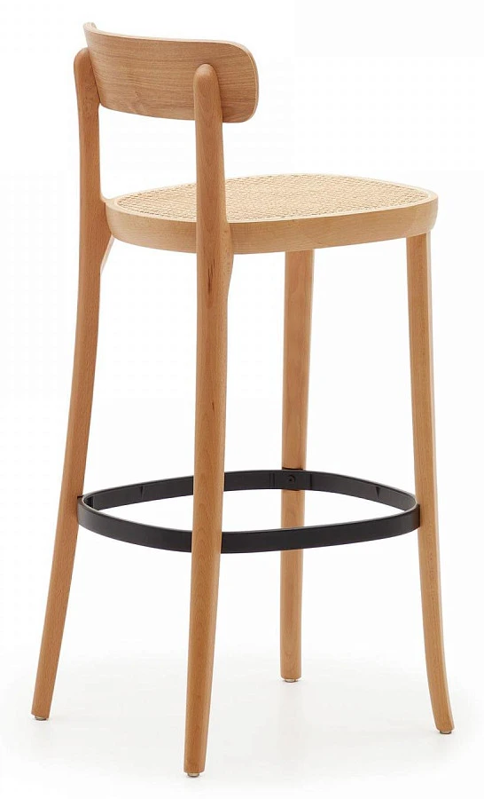 Барный стул Romane из бука/шпона ясеня/ротанг - фото 5