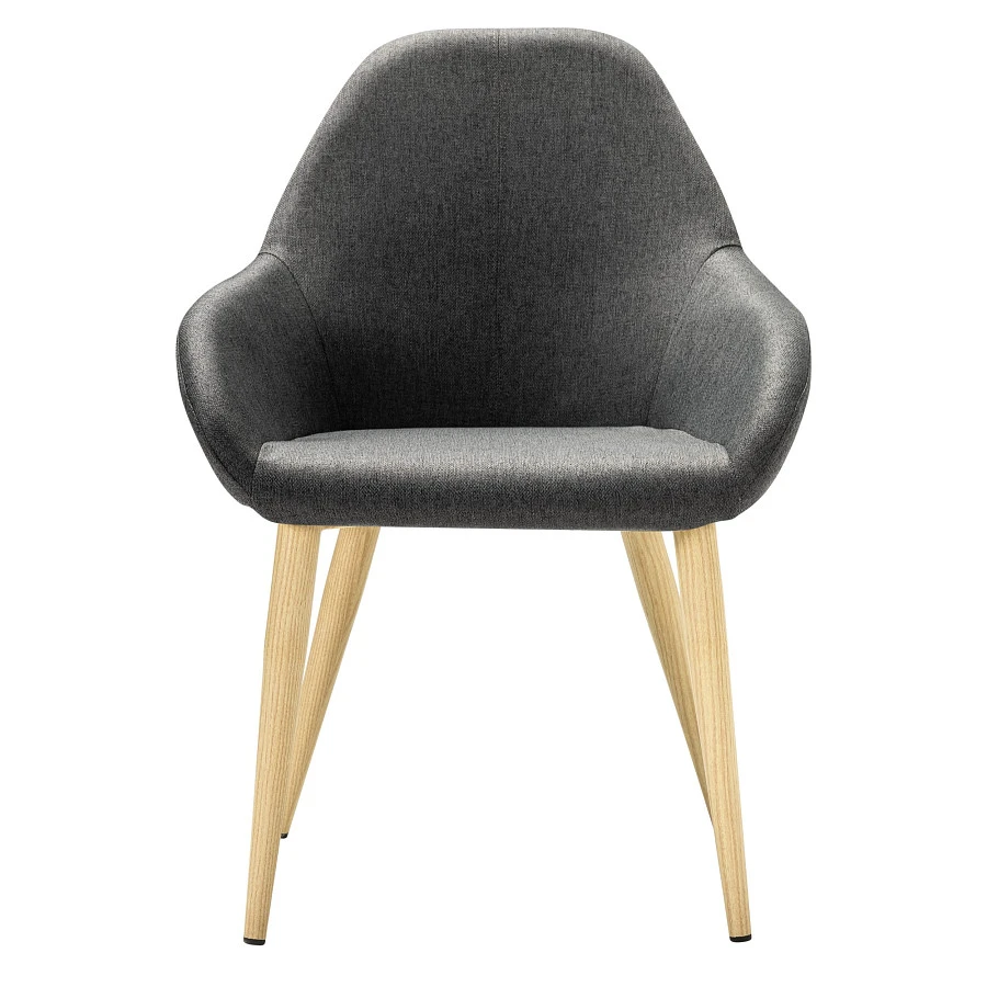 Кресло Kent тёмно-серый/нат.дуб - фото 3