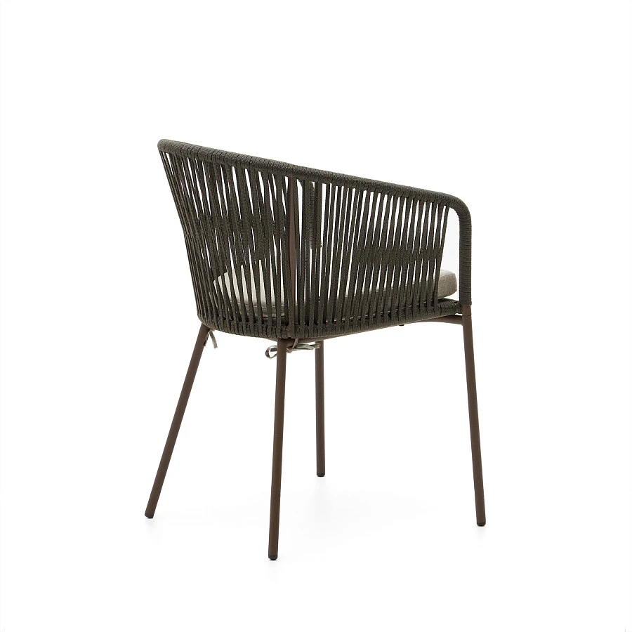 Стул Yanet из зеленой веревки - фото 6