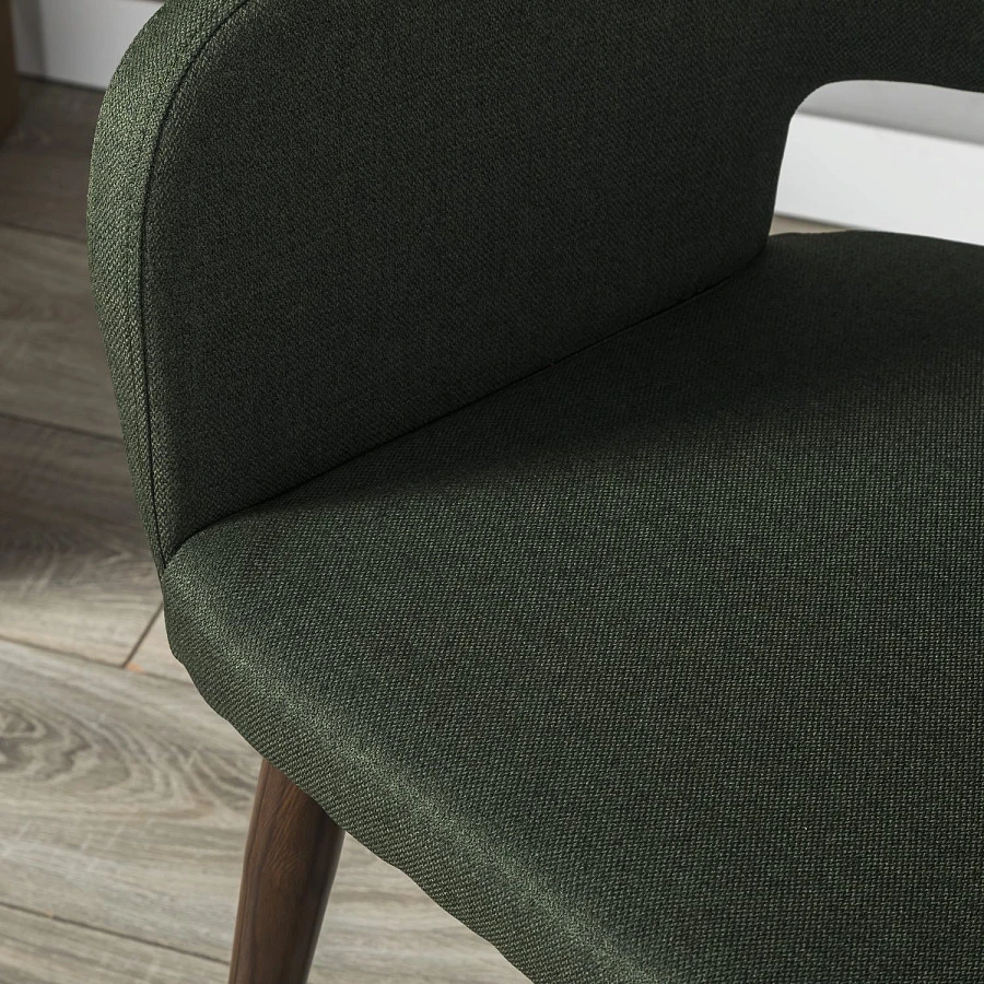 Стул Oscar тёмно-зеленый/т.орех - фото 13