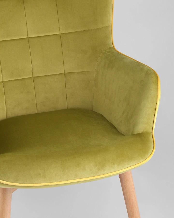 Кресло Манго оливковый - фото 8