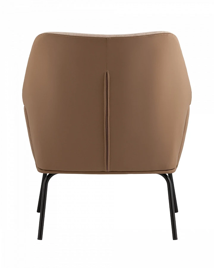 Кресло Харви св.-кор. с кор. экокожей - фото 4