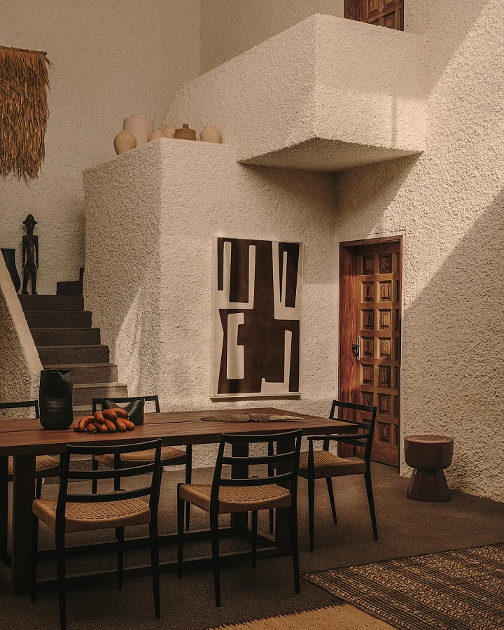 Analy Стул массив дуба/сид.веревка - фото 2