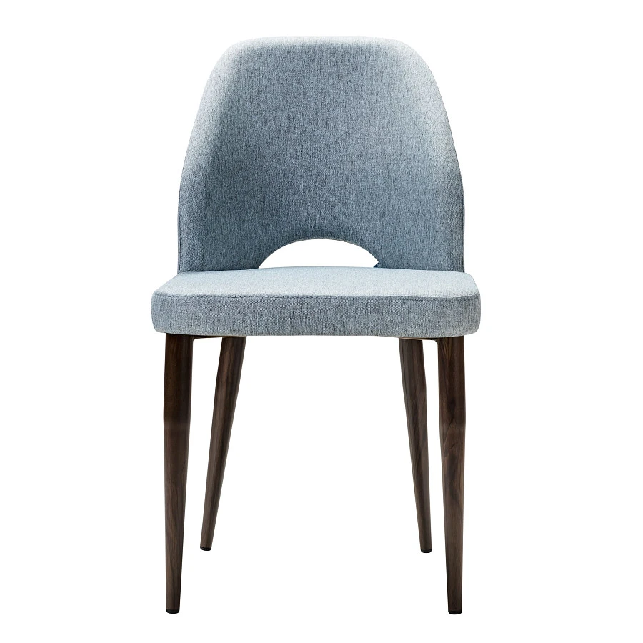 Стул Ledger св.серый/т. орех - фото 2