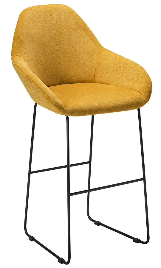 Стул бар Kent Жёлт/Линк