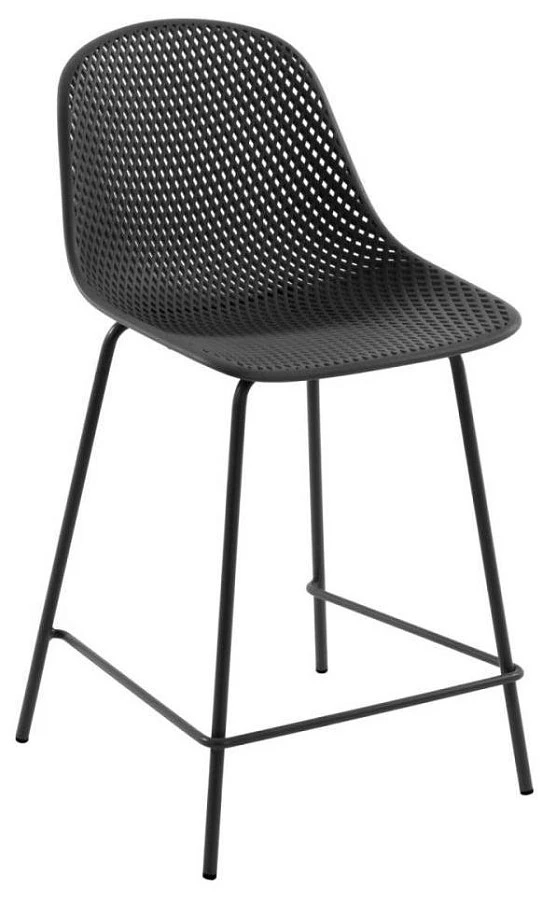 Полубарный стул Quinby серый