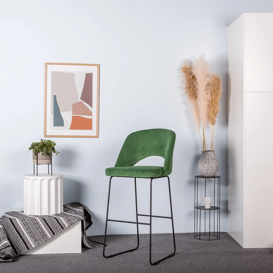 Кресло Бар. Lars зелёный/Линк - фото 9