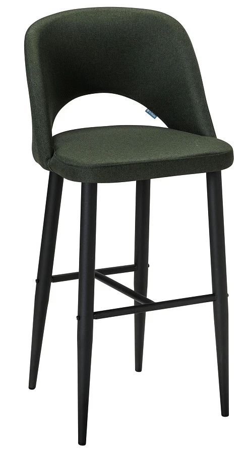 Кресло Бар.Lars тёмно-зеленый/черный