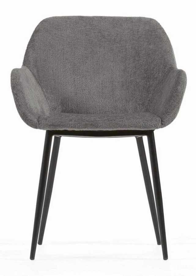 Стул Konna темно-серый/черными - фото 3