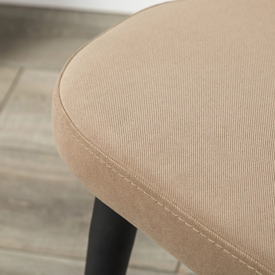 Кресло Lars Diag beige/черный - фото 11