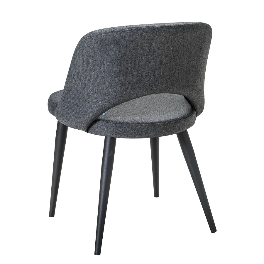 Стул Lars тёмно-серый/черный - фото 4