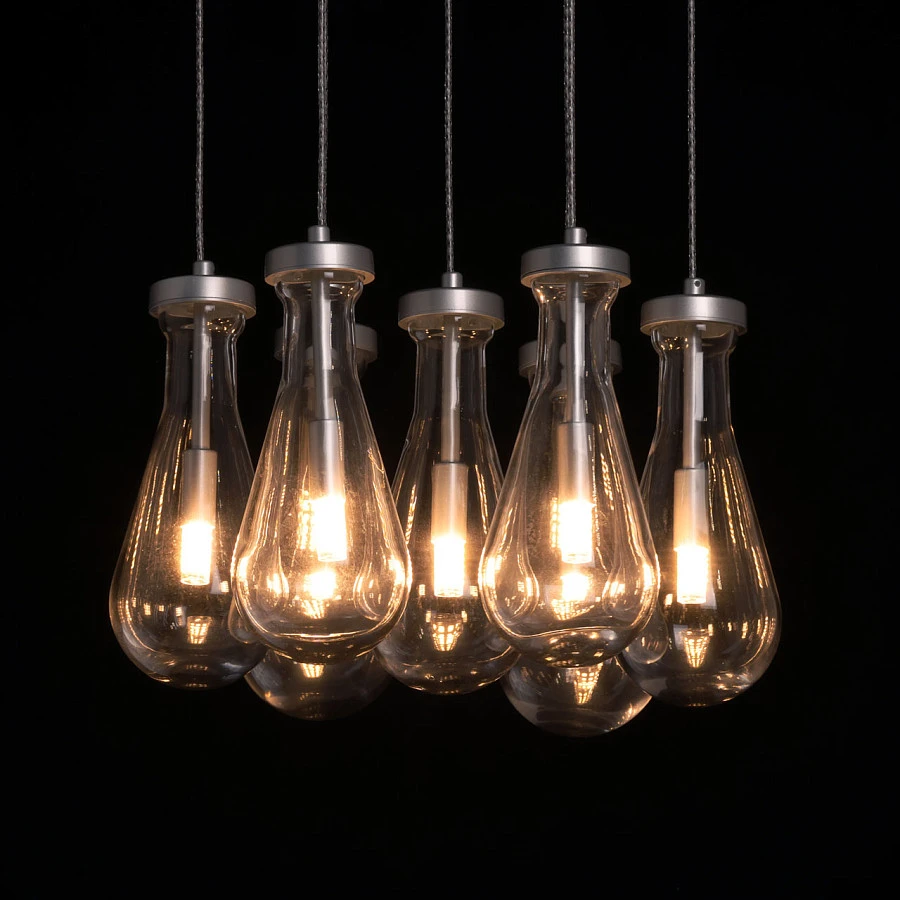 Люстра подвесная DeMarkt Крайс 657014007 - фото 4