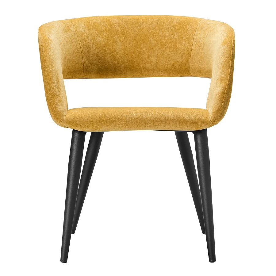 Стул Hugs желтый/черный - фото 3