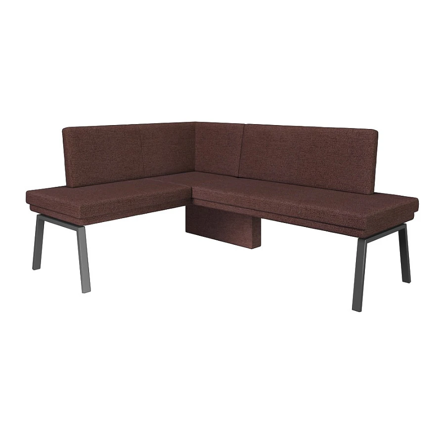 Диван кухонный Brave 140-178 L coffe