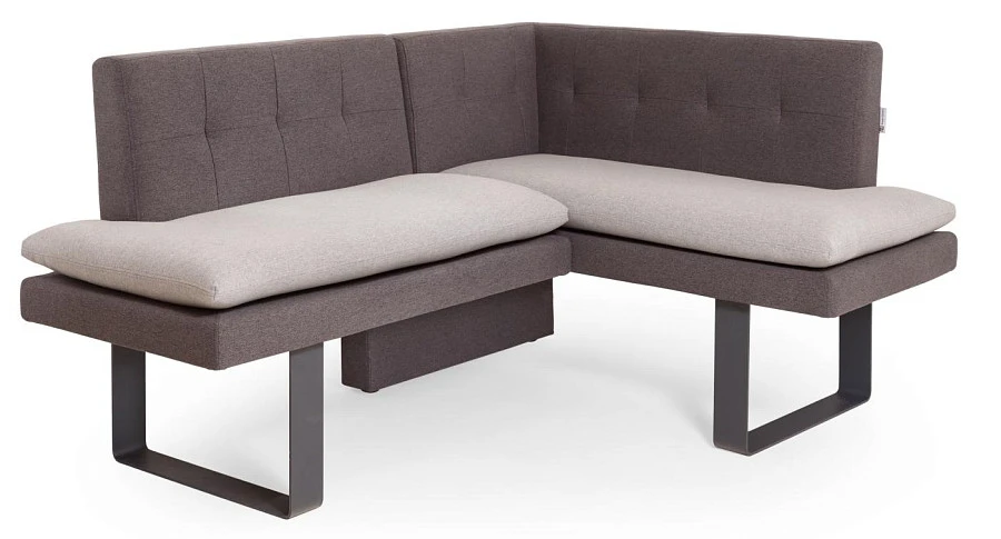 Диван кухон. Magiс 158-120 R grey/silver