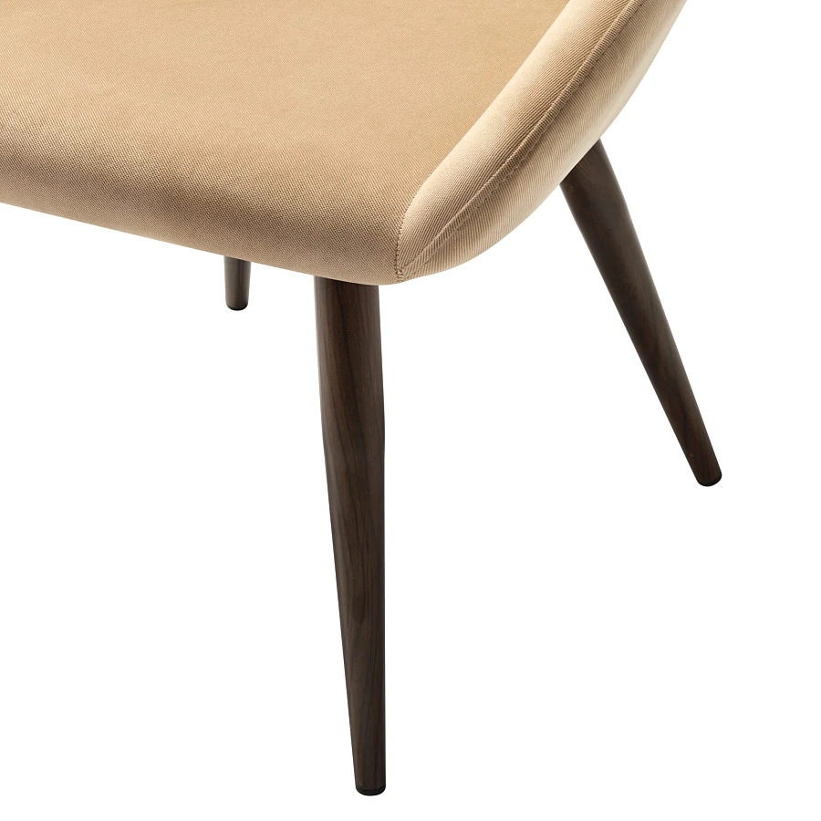 Кресло Kent Diag beige/т.орех - фото 5