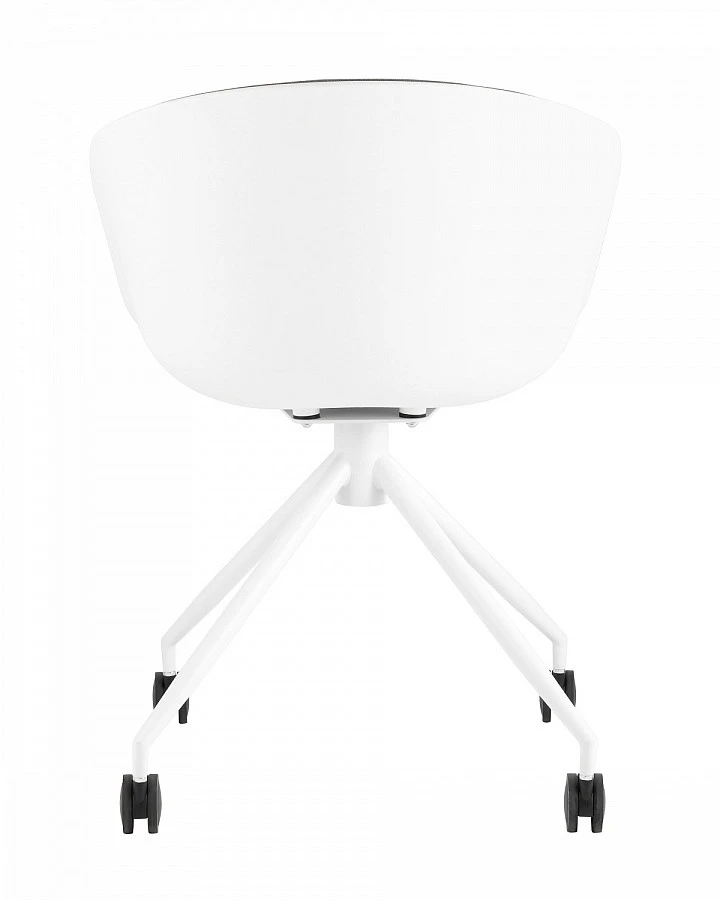 Кресло офисное LIBRA рогожка серый - фото 5