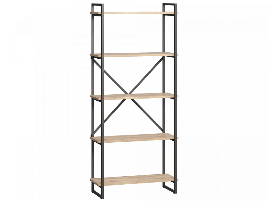Стеллаж Мальборк 80 Дуб Сонома лофт
