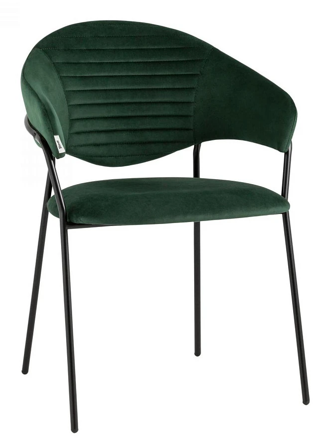Стул Алексис велюр зелёный