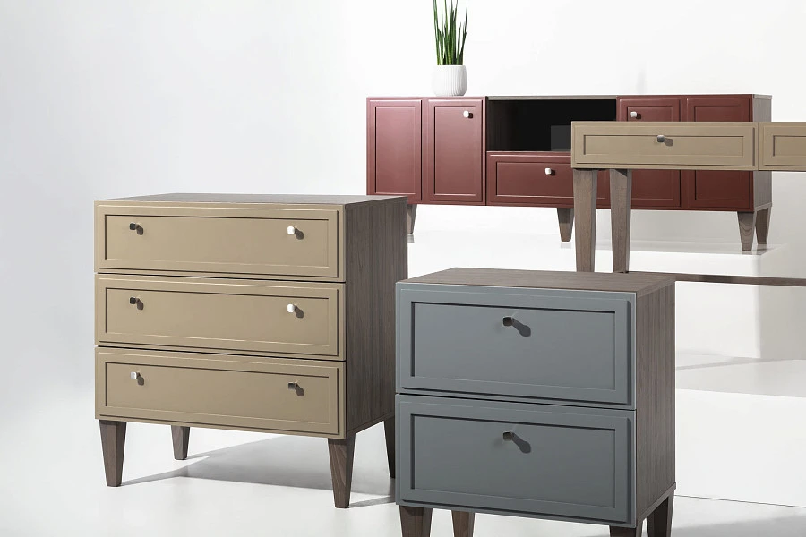 Комод 3 ящика Norton беж - фото 10