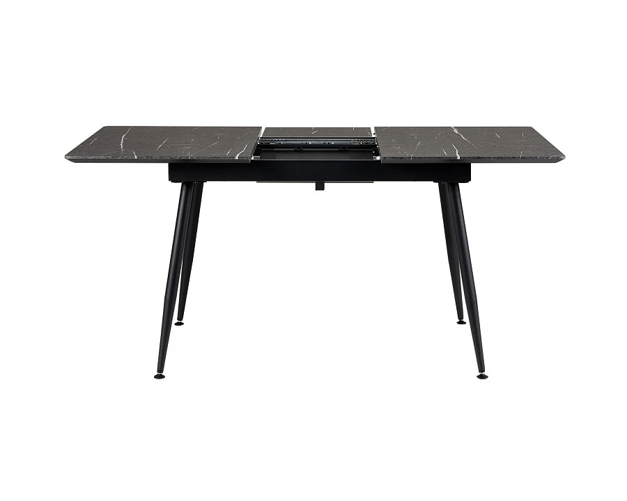 Стол Месси раздвиж. 120-160 Темный мрамор/Бабочка - фото 2