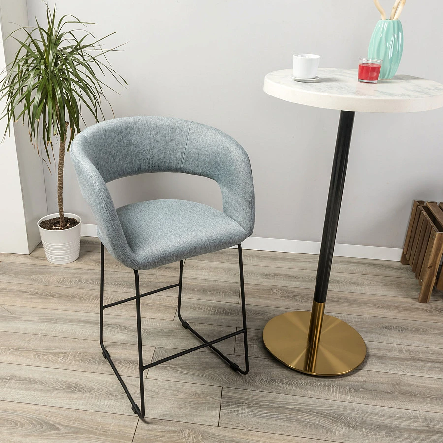 Кресло полубар Hugs св.сер/Линк - фото 8