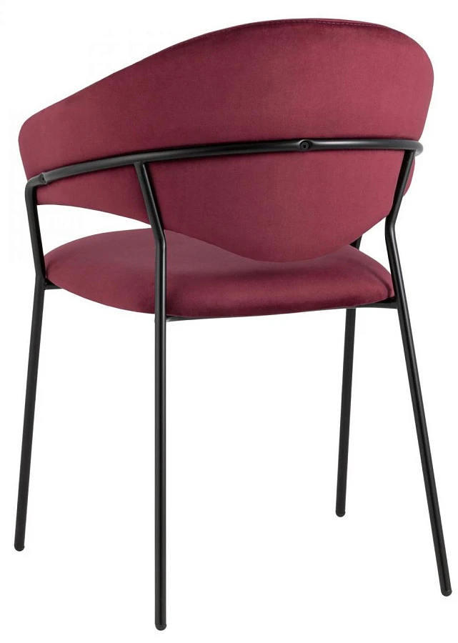 Стул Алексис велюр винный - фото 5