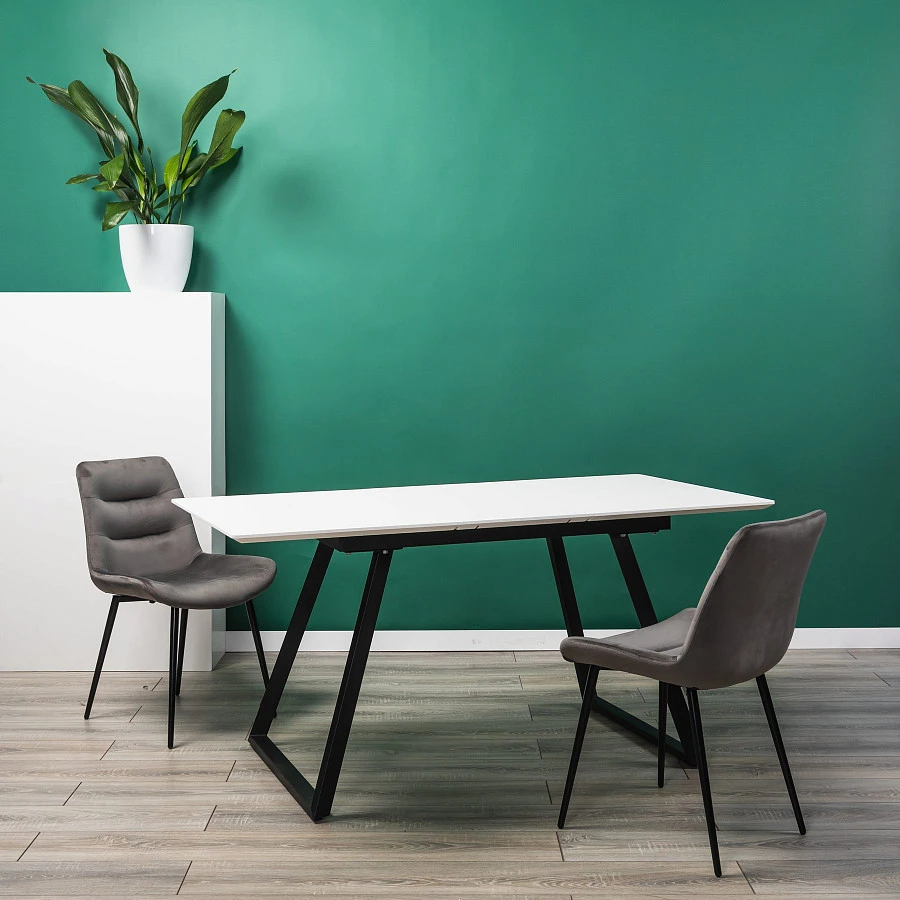 Стол Пеле раздвиж. 140-180 Белый - фото 8